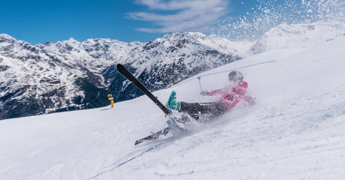 Skier in an accident on the slopes | Burg Simpson